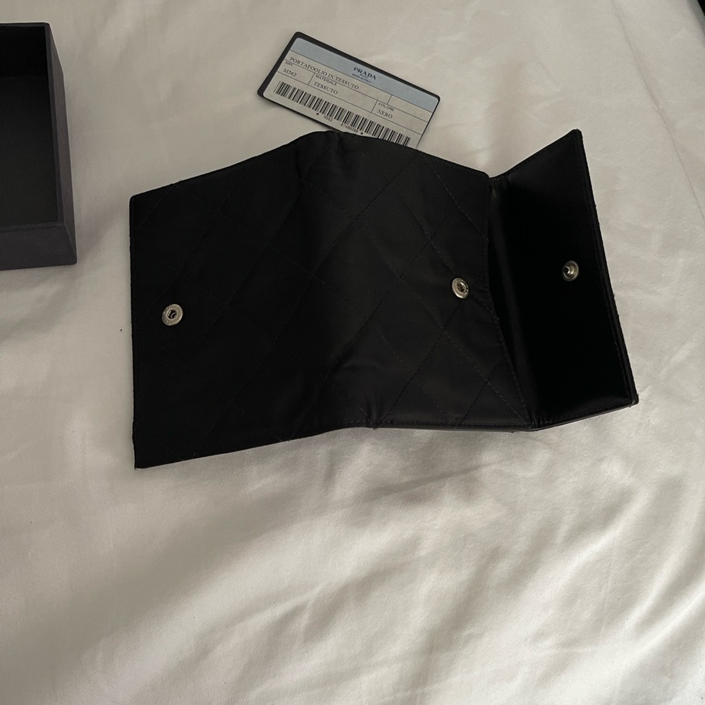 Prada Black Quilted Wallet - Picture 9 of 9